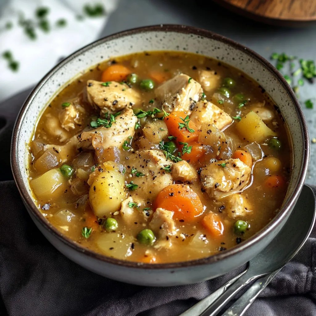 Slow Cooker Chicken Stew