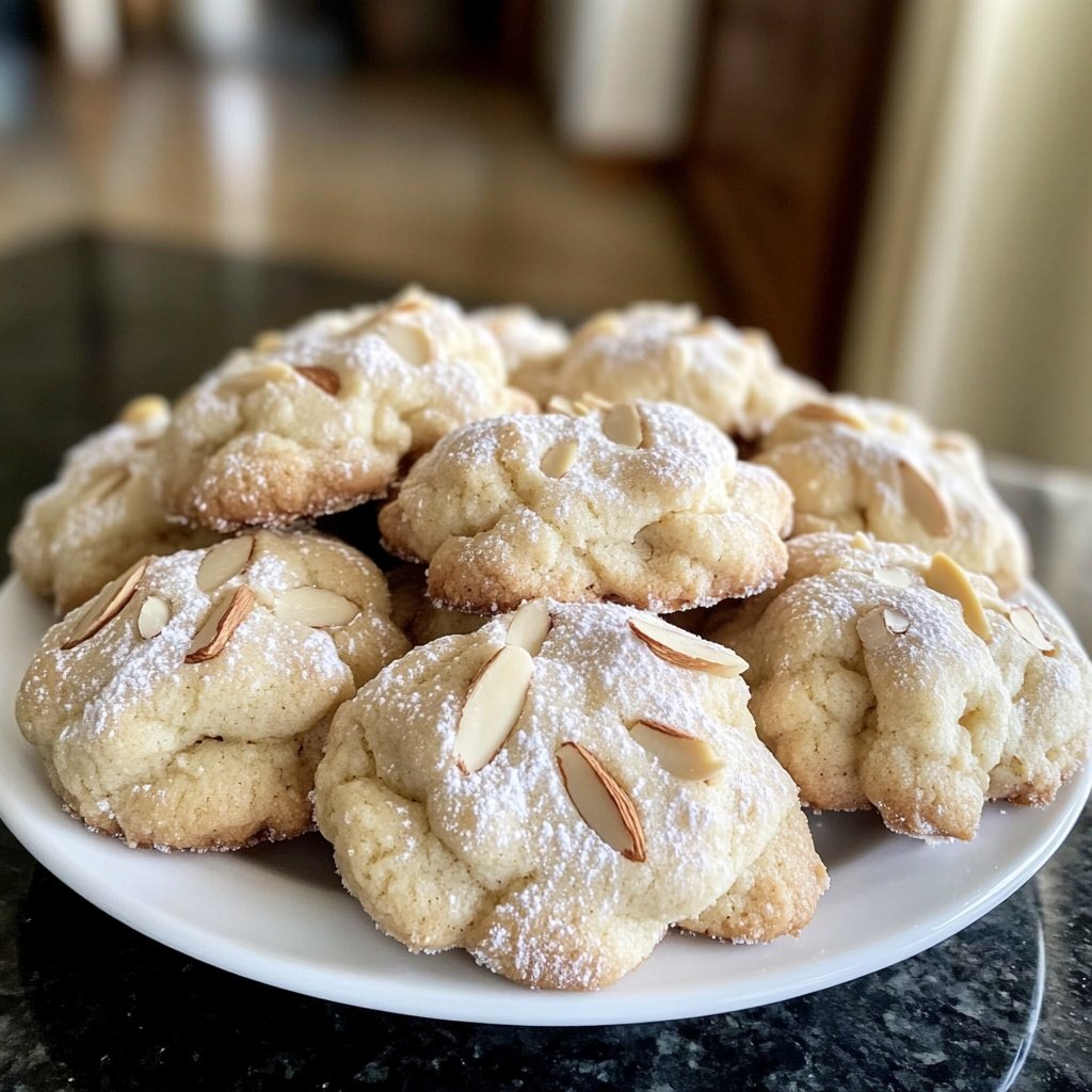 Almond Cloud Cookies Recipe
