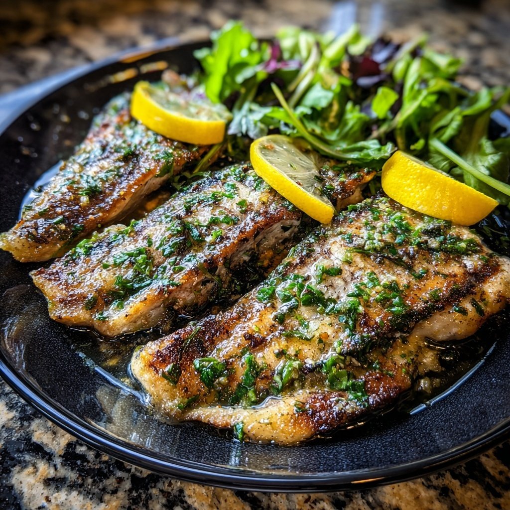 Healthy & Light Lemon Grilled Fish Plate