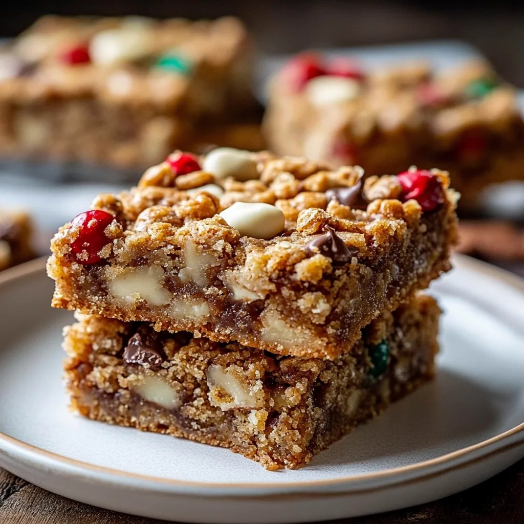 Christmas Cookie Bars
