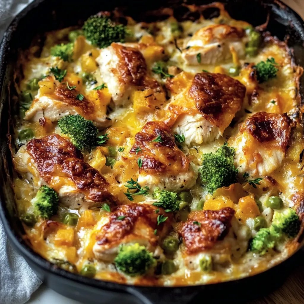 Easy Low Carb Chicken Casserole