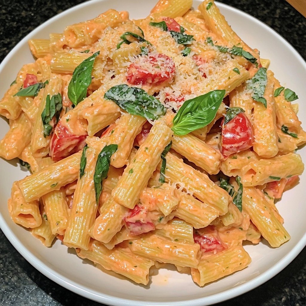 Easy One Pot Creamy Tomato Pasta