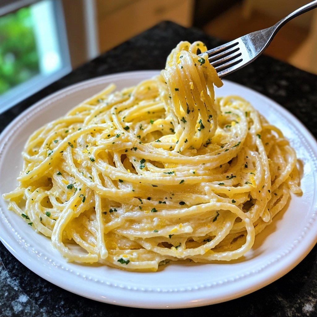 Romantic Lemon Butter Pasta