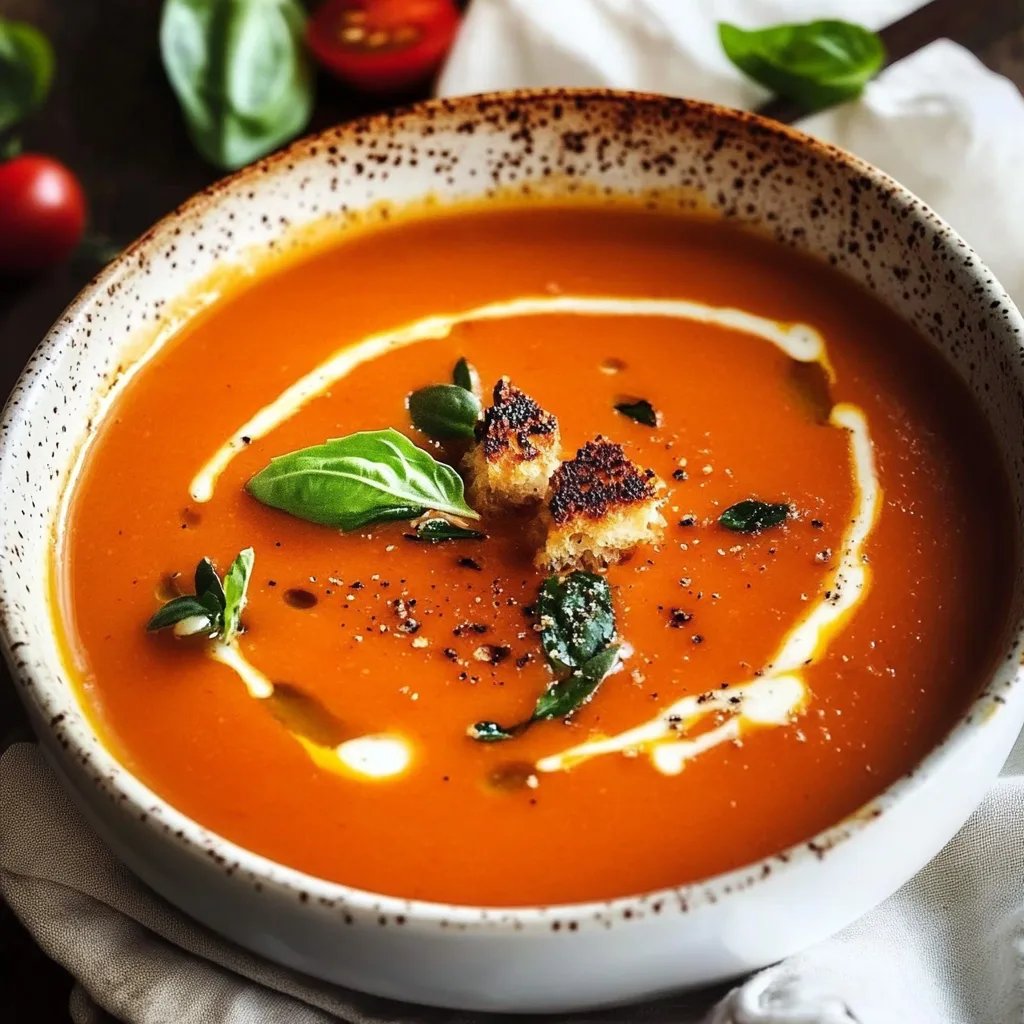 Easy Roasted Tomato Soup
