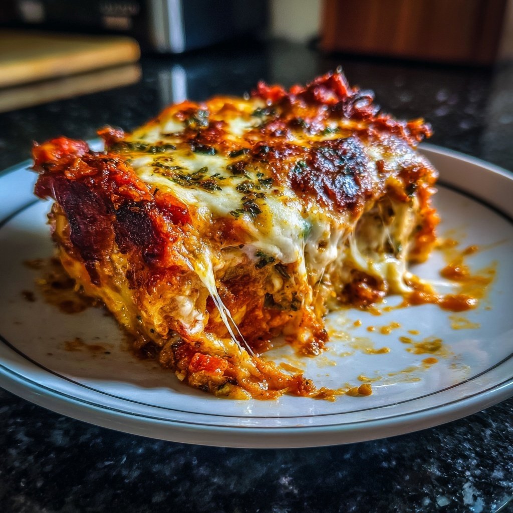 Sunday Slow Baked Vegetable Lasagna