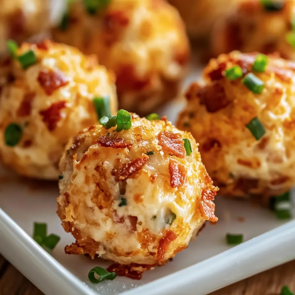 Mini Bacon Ranch Cheeseballs